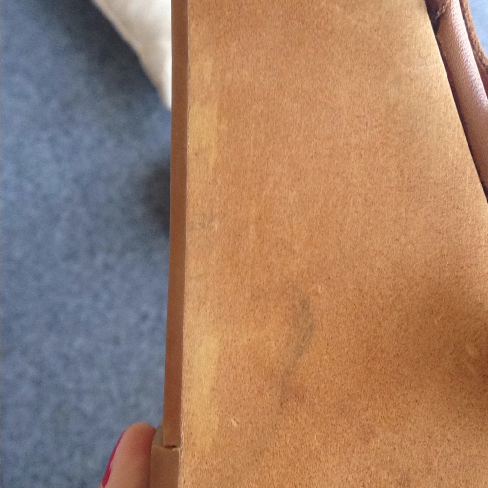 Leather Wood Madewell Wedges - Picture 8 of 8